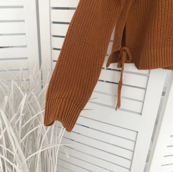 BNWOT Forever 21 Chestnut Sweater M - Picture 2 of 6